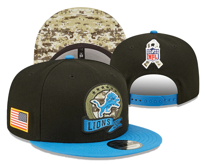 Detroit Lions Salute To Service Stitched Snapback Hats 064